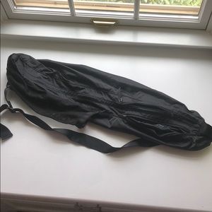 Lululemon black yoga bag